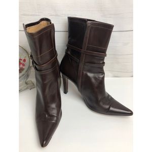 Lambertson Truex Genuine Leather Boot Brown